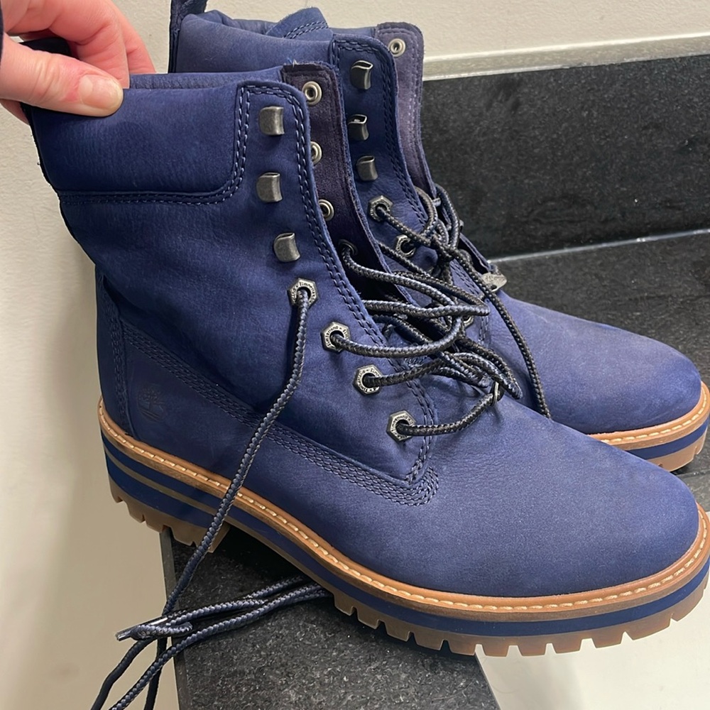 Timberland blue boots